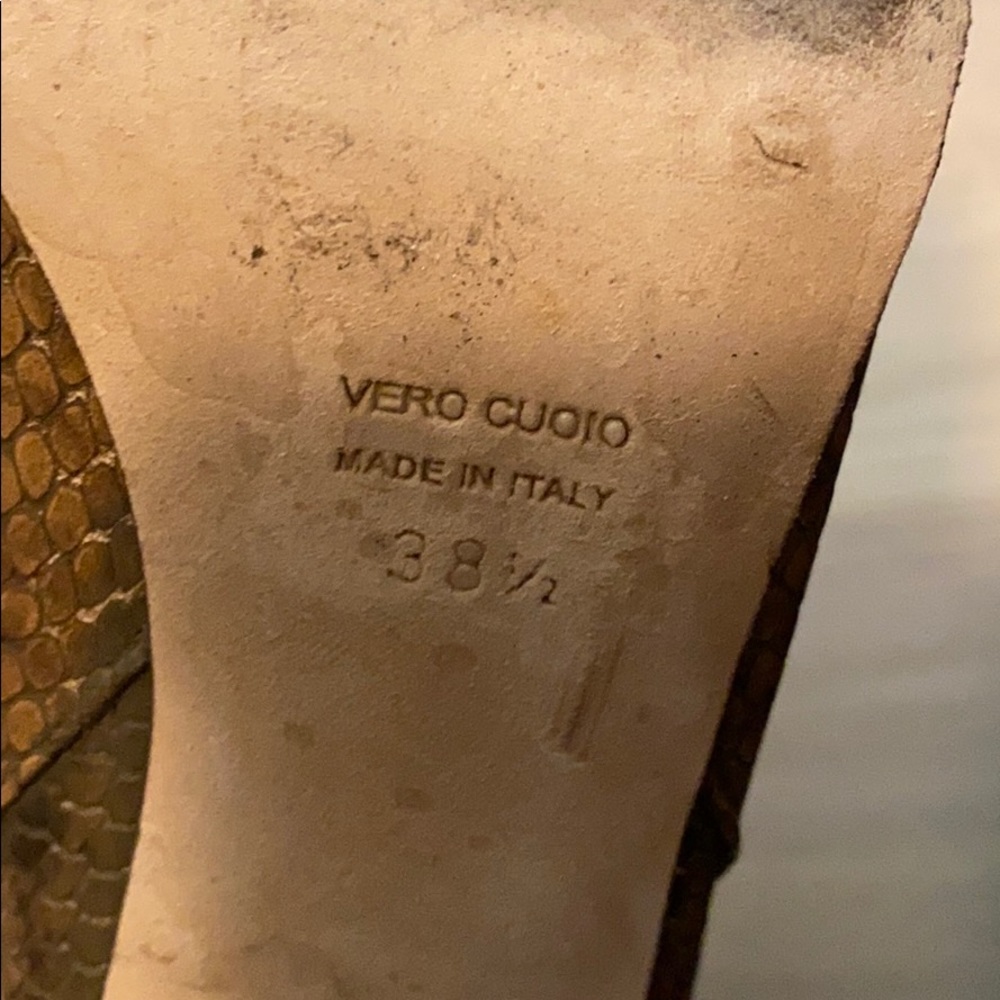 Paris Texas python ankle bootie 38.5 - Picture 5 of 9